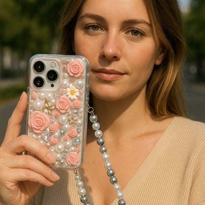 Coque iPhone Roses de Cristal - Rivedoña