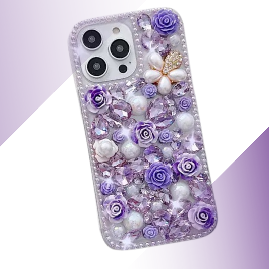 Coque iPhone Roses de Cristal - Rivedoña