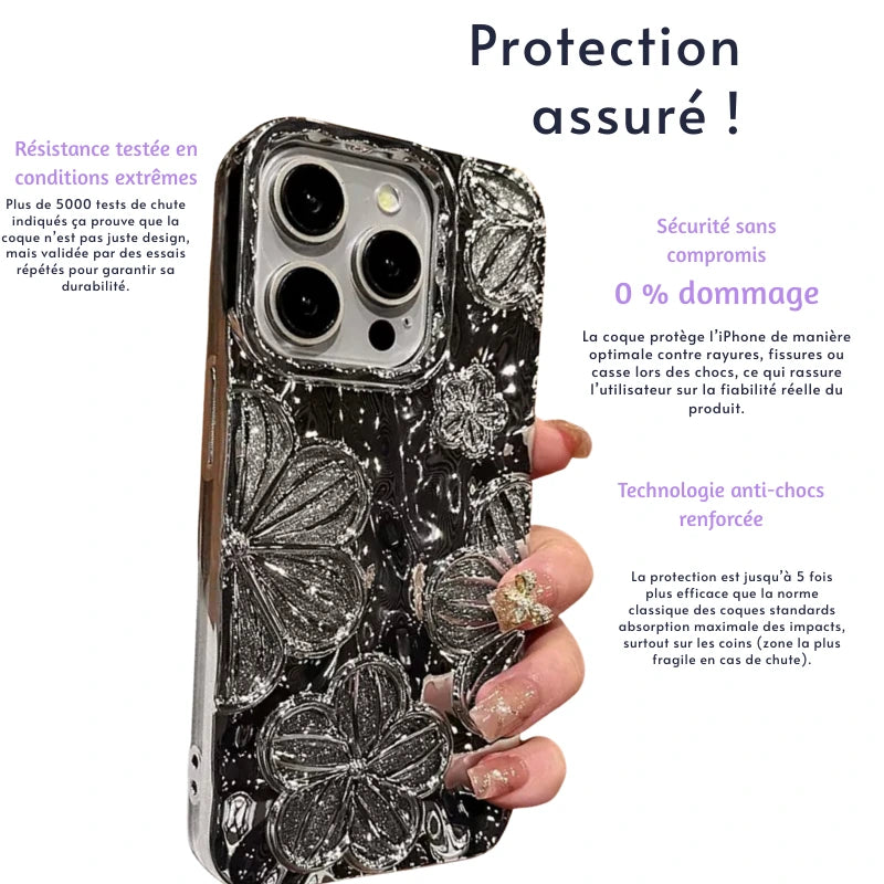 Coque iPhone bouquet floral chic - Rivedoña