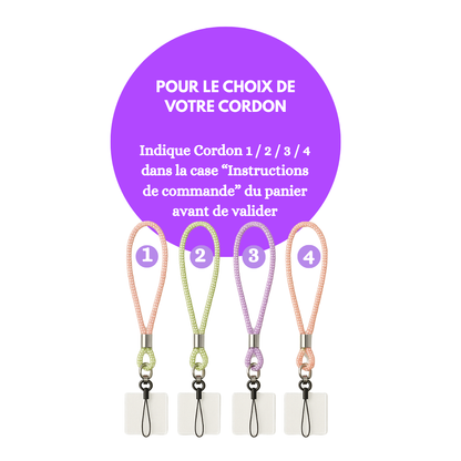 Coque iPhone cœur miroir étoilé - Rivedoña