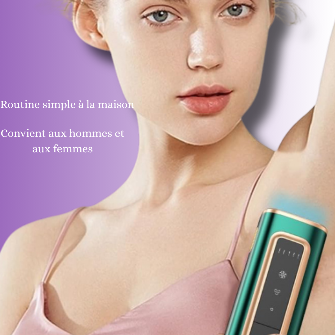 Utilisation de l’IPL sur les jambes à la maison et sur le corp
