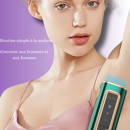 Utilisation de l’IPL sur les jambes à la maison et sur le corp
