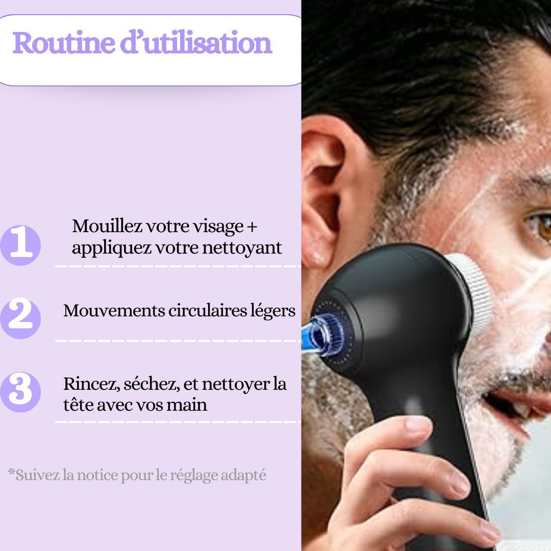 Routine de nettoyage visage en 3 étapes